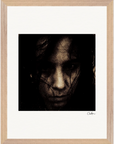 Face It Framed print 30x40 cm / 12x16″ Wood frame 20