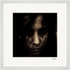Face It Framed print 40x40 cm / 16x16″ White frame 11