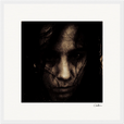Face It Framed print 40x40 cm / 16x16″ White frame 11