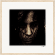 Face It Framed print 40x40 cm / 16x16″ Wood frame 20