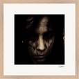 Face It Framed print 40x40 cm / 16x16″ Wood frame 21