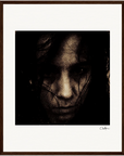 Face It Framed print 40x50 cm / 16x20″ Dark wood frame 29