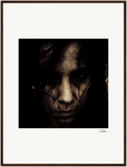 Face It Framed print 60x80 cm / 24x32″ Dark wood frame 31