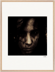 Face It Framed print 60x80 cm / 24x32″ Wood frame 25