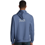 Faith - "The Unwritten Path" Hoodie Blue XS 4