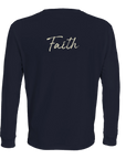 Faith - "The Unwritten Path" Long sleeve French Navy XS 17