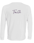 Faith - "The Unwritten Path" Long sleeve White XS 2