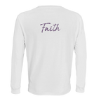 Faith - "The Unwritten Path" Long sleeve White XS 2
