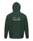 Faith - "The Unwritten Path" Hoodie Bottle Green XS 2