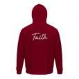 Faith - "The Unwritten Path" Hoodie Burgundy 2