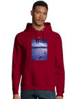 Faith - "The Unwritten Path" Hoodie Burgundy XS 3