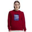 Faith - "The Unwritten Path" Hoodie Burgundy 5