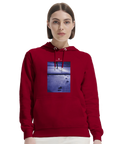 Faith - "The Unwritten Path" Hoodie Burgundy XS 5