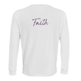 Faith - "The Unwritten Path" Long sleeve White 2