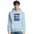 Faith - "The Unwritten Path" Hoodie creamy blue 3