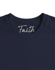 Faith T-shirt «The Unwritten Path »French Navy 35