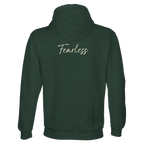 Fearless - "Face It" Hoodie Bottle Green XS 2