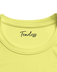 Fearless - "Face It" T-shirt Light Yellow S 2