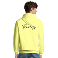 Fearless - "Face It" Hoodie Light Yellow 4