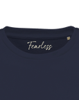 Fearless - "Face It" T-shirt French Navy XS 23
