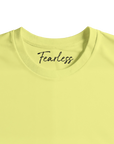 Fearless - "Face It" T-shirt Light Yellow XS 17
