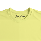 Fearless - "Face It" T-shirt Light Yellow XS 2