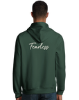 Fearless - "Face It" Hoodie Bottle Green XS 4