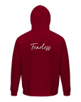 Fearless - "Face It" Hoodie Burgundy XS 2