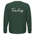 Fearless - "Face It" Sweatshirt Bottle Green 2