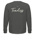 Fearless - "Face It" Sweatshirt Grey Melange 2