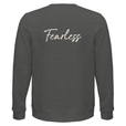 Fearless - "Face It" Sweatshirt Grey Melange 2
