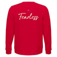 Fearless - "Face It" Sweatshirt Red 2