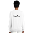 Fearless - "Face It" Sweatshirt White 6