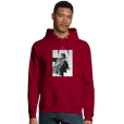 Fortitude - "Everyday Hero" Hoodie Burgundy 3