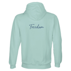 Freedom - "Hat On" Hoodie arctic blue XS 2