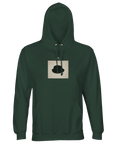 Freedom - "Hat On" Hoodie Bottle Green XS 59