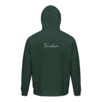 Freedom - "Hat On" Hoodie Bottle Green XS 2
