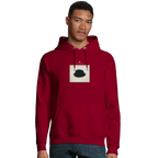 Freedom - "Hat On" Hoodie Burgundy XS 3