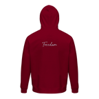 Freedom - "Hat On" Hoodie Burgundy XS 2