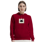 Freedom - "Hat On" Hoodie Burgundy XS 5