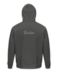 Freedom - "Hat On" Hoodie charcoal melange XS 35