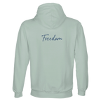 Freedom - "Hat On" Hoodie creamy green XS 2