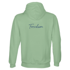 Freedom - "Hat On" Hoodie frozen green XS 2
