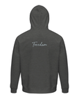 Freedom - "Hat On" Hoodie Grey Melange XS 40