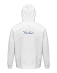Freedom - "Hat On" Hoodie White XS 15