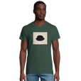 Freedom - "Hat On" T-shirt Bottle Green 4