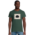 Freedom - "Hat On" T-shirt Bottle Green 4