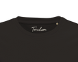 Freedom - "Hat On" T-shirt Deep Black 2