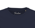 Freedom - "Hat On" T-shirt French Navy 2