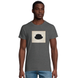 Freedom - "Hat On" T-shirt Grey Melange 4